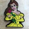 Princess Belle Rubber Shoe Charms