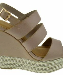 Bamboo Choice 56 Women's Platform Wedge Sandals 10 Bamboo Choice 56 Women's Platform Wedge Sandals