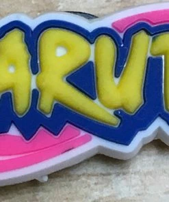 "Naruto" Logo Rubber Shoe Charms