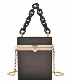 Alibaba 03 Square Acrylic Box Chain Purse Accessories