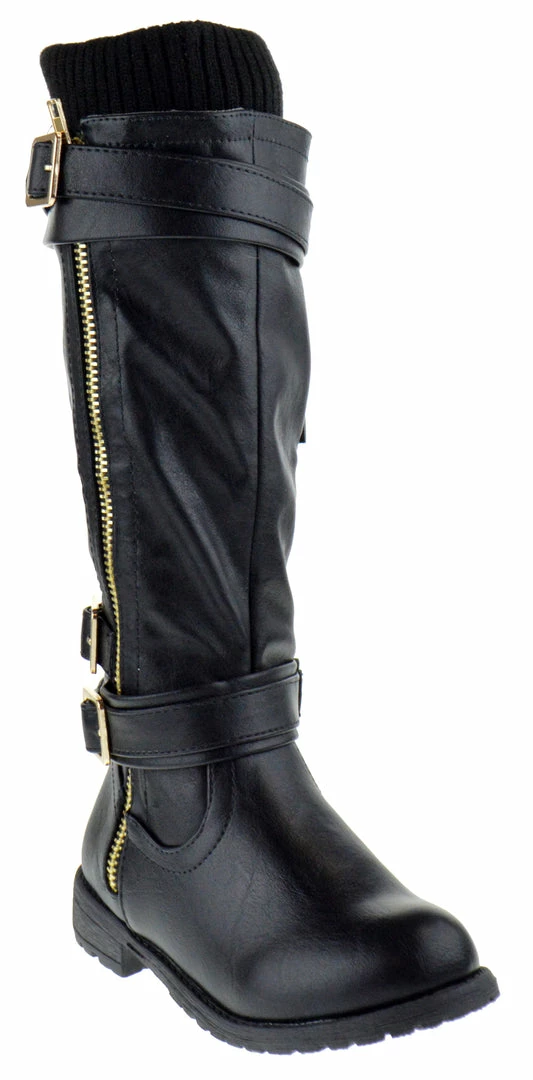 Forever Mango L45K Little Girl's High Riding Boots 4 Forever Mango L45K Little Girl's High Riding Boots