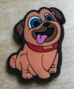 Puppy Dog Rubber Shoe Charms