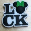 Luck Minnie Mouse Rubber Shoe Charms