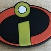 Incredibles Logo Rubber Shoe Charms