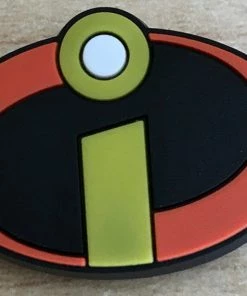 Incredibles Logo Rubber Shoe Charms