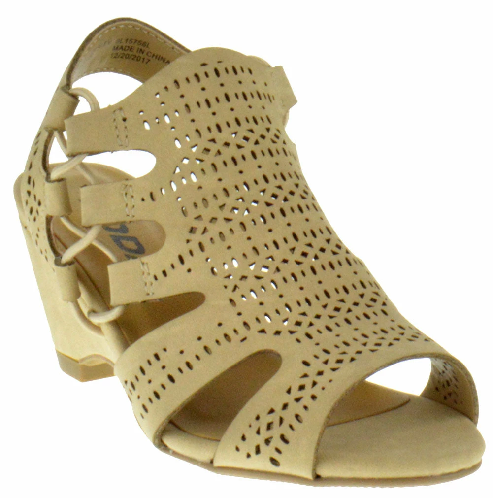 Soda ZUKA-11S Little Girls Cut Out Peep Toe Sandals 10 Soda ZUKA-11S Little Girls Cut Out Peep Toe Sandals