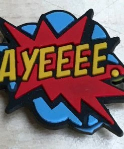"Ayeeee..." Rubber Shoe Charms