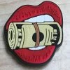Money Lips Rubber Shoe Charms