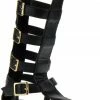 QQ Girls Ali-21-1 Baby Girls Gladiator Knee High Flat Sandals