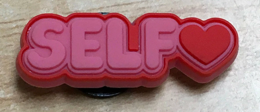 Self Rubber Shoe Charms 1 Self Rubber Shoe Charms