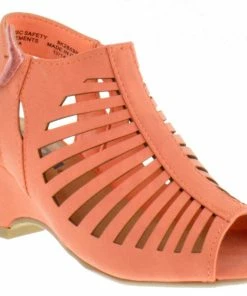 Soda Girl's Sandals Shake-IIH Girls Peep Toe Wedge Sandal