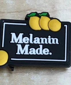 Melanin Made Rubber Shoe Charms