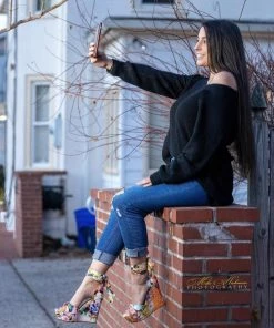 Bamboo Choice 63 Womens Floral Wrap High Heel Wedges Women's