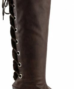 Nature Breeze Duck-15H Womens Tie Up Fur Inside Rain Boot 7 Nature Breeze Duck-15H Womens Tie Up Fur Inside Rain Boot