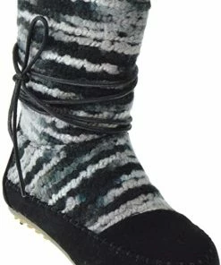 SOS G 3228 10 Girls Soft Knit Moccasin Boot LIQUIDATIONS!