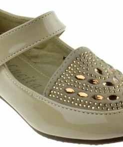 SBW Shoes KF 01 KM Girl's Embellished Ballet Flat 5 SBW Shoes KF 01 KM Girl's Embellished Ballet Flat