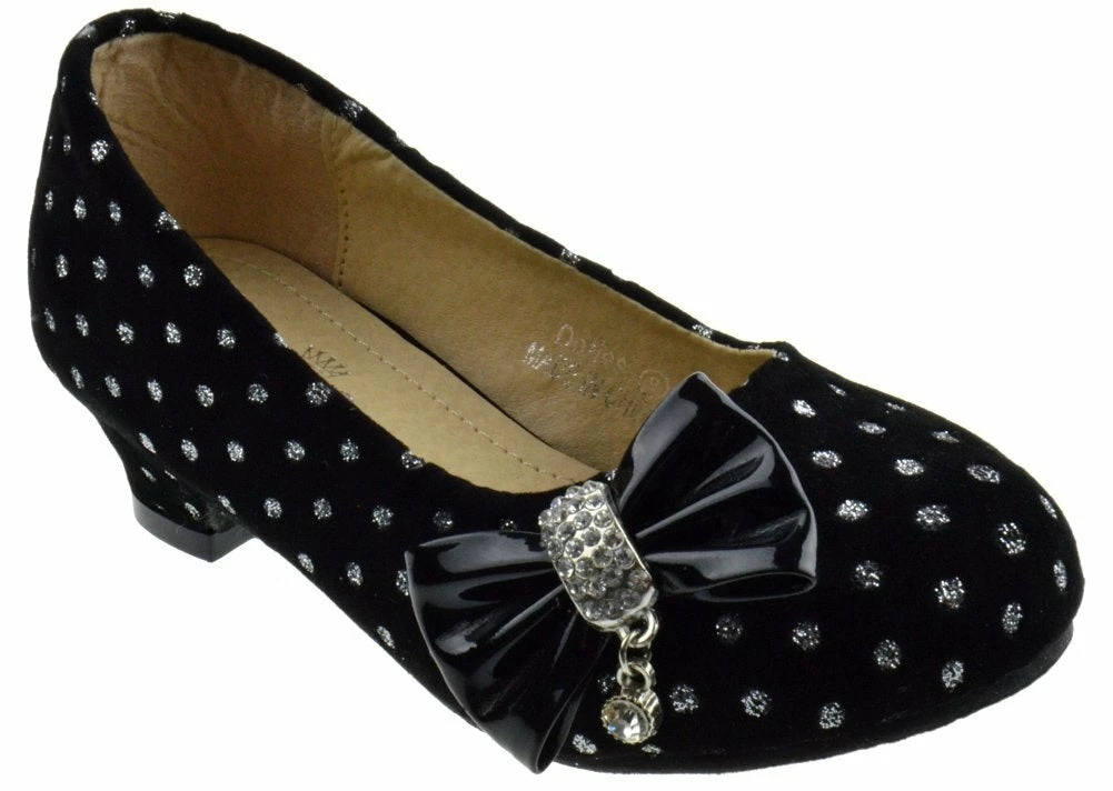 SBW Shoes Doties Little Girls Rhinestone Heel Platform Dress Shoe LIQUIDATIONS! 2 SBW Shoes Doties Little Girls Rhinestone Heel Platform Dress Shoe LIQUIDATIONS!