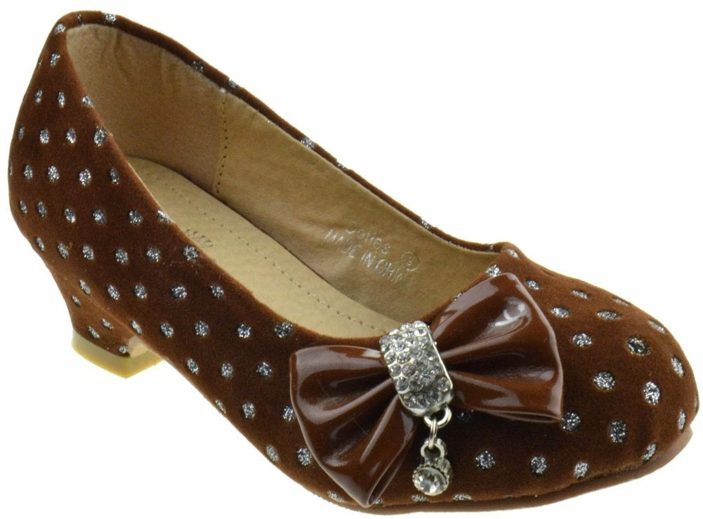SBW Shoes Doties Little Girls Rhinestone Heel Platform Dress Shoe LIQUIDATIONS! 1 SBW Shoes Doties Little Girls Rhinestone Heel Platform Dress Shoe LIQUIDATIONS!