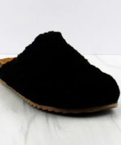 Lemonade Oozy Women's Shearling Slip On Mules