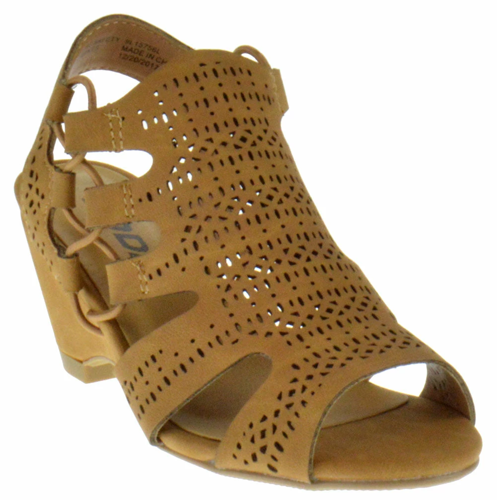 Soda ZUKA-11S Little Girls Cut Out Peep Toe Sandals 7 Soda ZUKA-11S Little Girls Cut Out Peep Toe Sandals