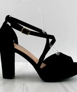 Top Moda Women's Asia-75 Womens Strappy Heel Open Toe Sandals