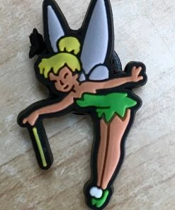 Tinkerbell Rubber Shoe Charms