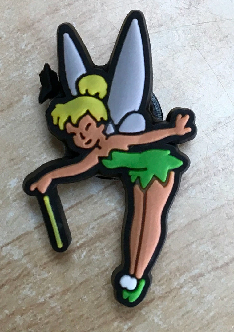Tinkerbell Rubber Shoe Charms 1 Tinkerbell Rubber Shoe Charms