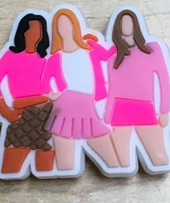 Mean Girls Rubber Shoe Charms