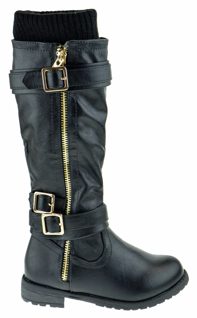 Forever Mango L45K Little Girl's High Riding Boots 6 Forever Mango L45K Little Girl's High Riding Boots