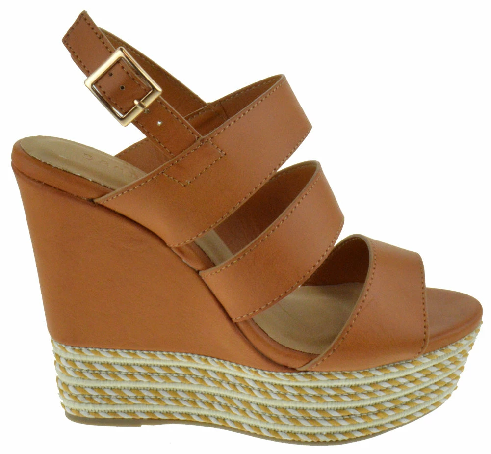 Bamboo Choice 56 Women's Platform Wedge Sandals 2 Bamboo Choice 56 Women's Platform Wedge Sandals