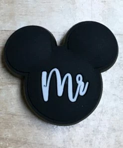 "Mr." Mickey Mouse Rubber Shoe Charms