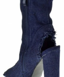 Forever Sherry-15 Womens Peep Toe Chunk Heel Bootie 11 Forever Sherry-15 Womens Peep Toe Chunk Heel Bootie