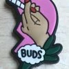 "Buds" Best Buds Rubber Shoe Charms