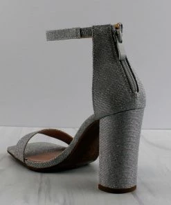 Top Moda Women's Alexis-1 Womens Opened Toe Heeled Single Strap Sandals