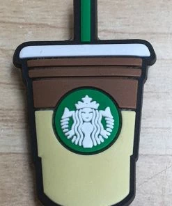 Starbucks Iced Coffee Rubber Shoe Charms
