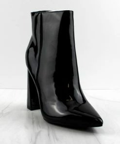 SHOE BARGAIN WAREHOUSE (WWW.SBWSHOES.COM) Harper 1 Women's Flared Heeled Pointed Toe Ankle Boots
