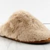 Cityclassified Allow Women's Fur Slip On Slippers