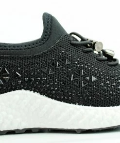 YOKI Arci Y Little Girl's Drawstring Gem Embellished Sneakers