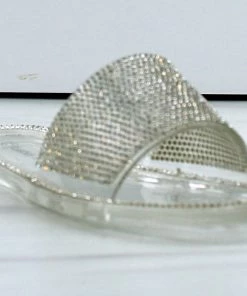 Lucky Top Arden 1k Little Girls Transparent Single Strap Slip On Sandals Girl's