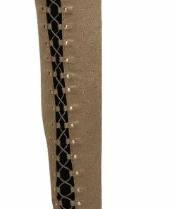 Forever Ariana-38 Womens Thigh High Lace Up Stiletto Boots