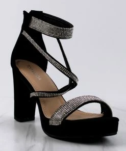 Top Moda Asia-66 Womens Cross Strapped Platform Heeled Sandals Women's 15 Top Moda Asia-66 Womens Cross Strapped Platform Heeled Sandals Women's