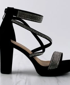 Top Moda Asia-66 Womens Cross Strapped Platform Heeled Sandals Women's 16 Top Moda Asia-66 Womens Cross Strapped Platform Heeled Sandals Women's