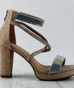 Top Moda Asia-66 Womens Cross Strapped Platform Heeled Sandals Women's 19 Top Moda Asia-66 Womens Cross Strapped Platform Heeled Sandals Women's