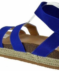 Forever Atarah 04 Women Espadrille Elastic Sandals