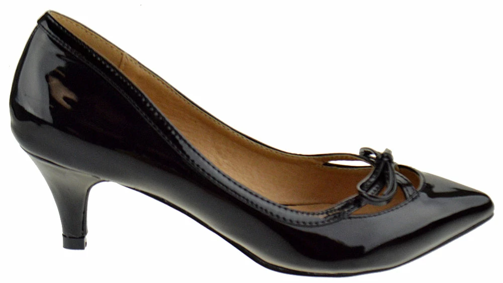 Forever Aubree 17 Womens Kitten Heel Pointed Toe Pumps 8 Forever Aubree 17 Womens Kitten Heel Pointed Toe Pumps