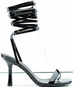 Top Moda Bali 3 Womens Thin Strap Wrap Up Stiletto Sandals Women's