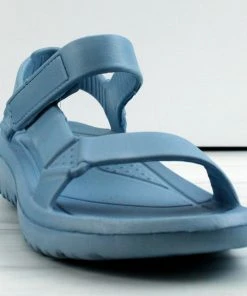 Bamboo Bass-01 Womens 2 Band Side Sling Sandals