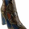 Bamboo BellFlower 09 Womens Chunky Heeled Pointed Toe Ankle Booties Women's