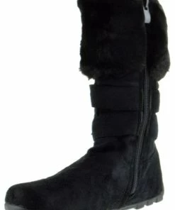 QQ Girls Bella 5 Girls Slouchy Fur Trimmed Riding Boot Girl's