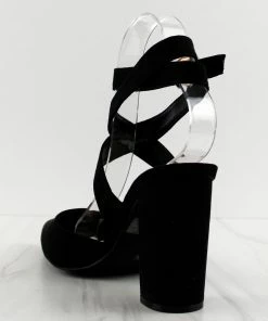 Bamboo Women's Bellflower-51 Womens Ankle Strap W/ Open Back Pumps 8 Bamboo Women's Bellflower-51 Womens Ankle Strap W/ Open Back Pumps